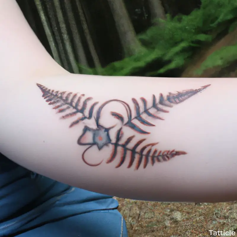 fern tattoo design
