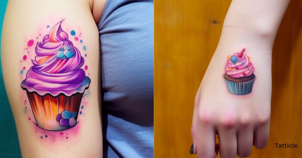 Cupcake tattoo meaning and symbolism