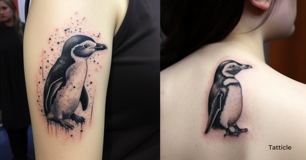 penguin tattoo meaning and symbolism