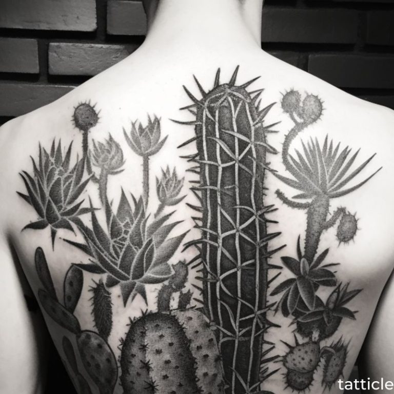 Cactus Tattoo Meaning and Symbolism Tatticle