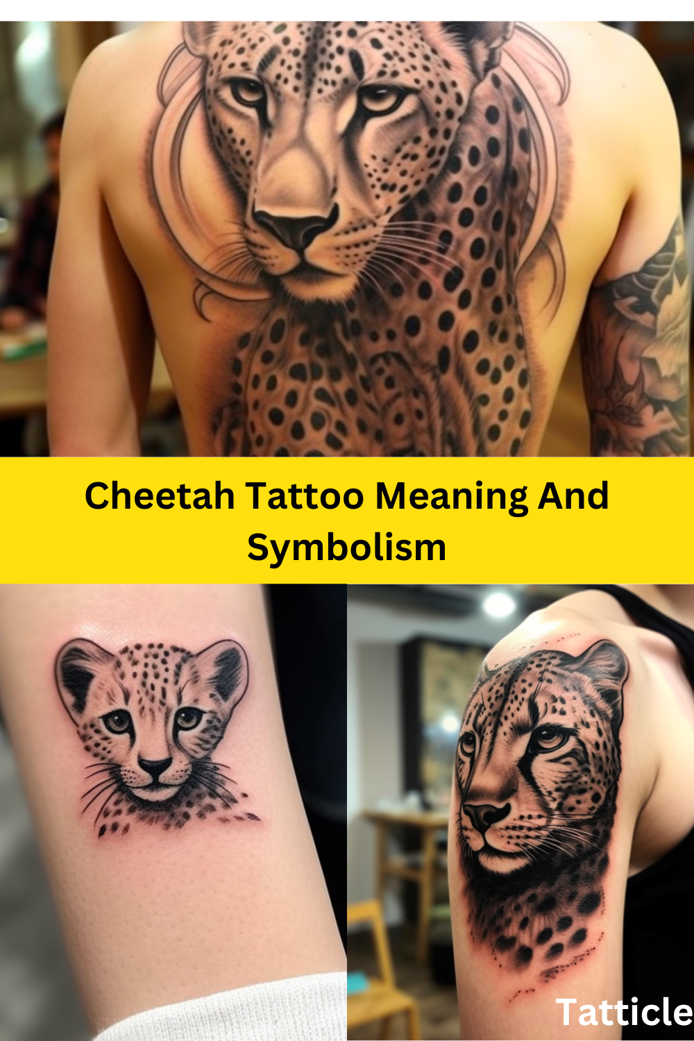 Cheetah Tattoo Meaning And Symbolism - Tatticle