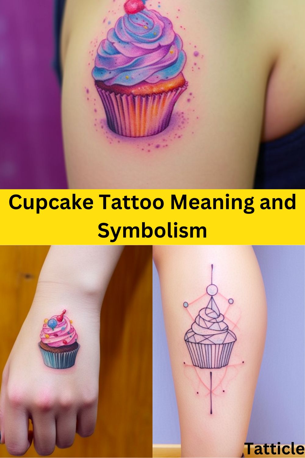 Cupcake Tattoo Meaning and Symbolism - Tatticle