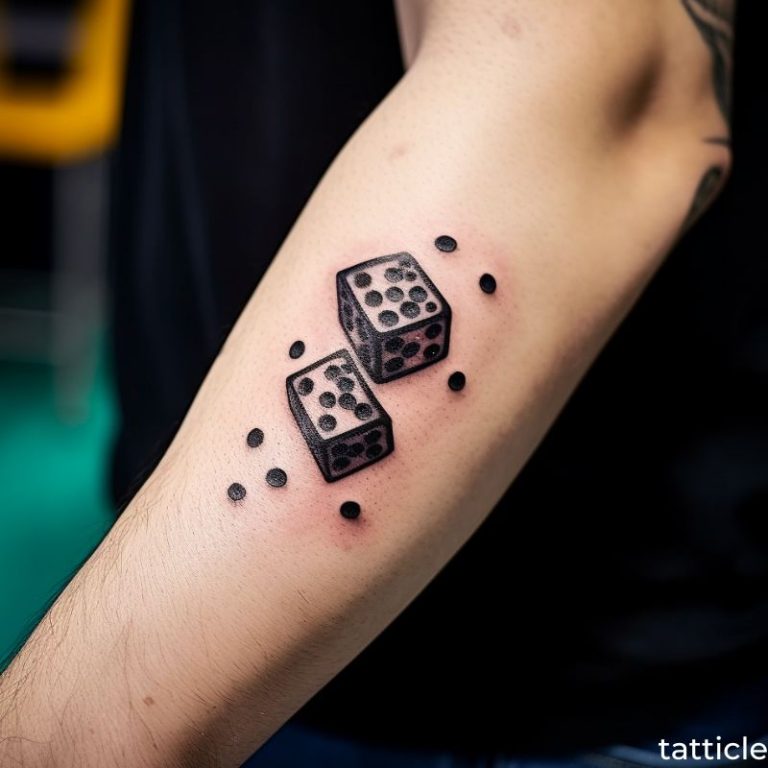 Dice Tattoo Meaning and Symbolism - Tatticle