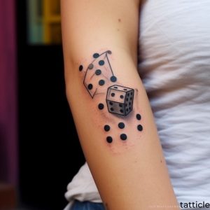 Dice Tattoo Meaning and Symbolism - Tatticle