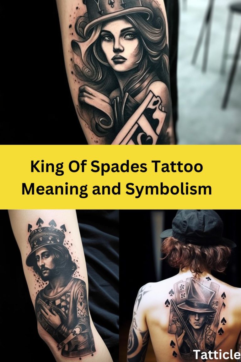 King Of Spades Tattoo Meaning and Symbolism Tatticle
