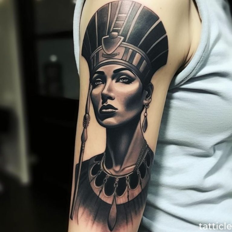 Nefertiti Tattoo Meaning and Symbolism - Tatticle