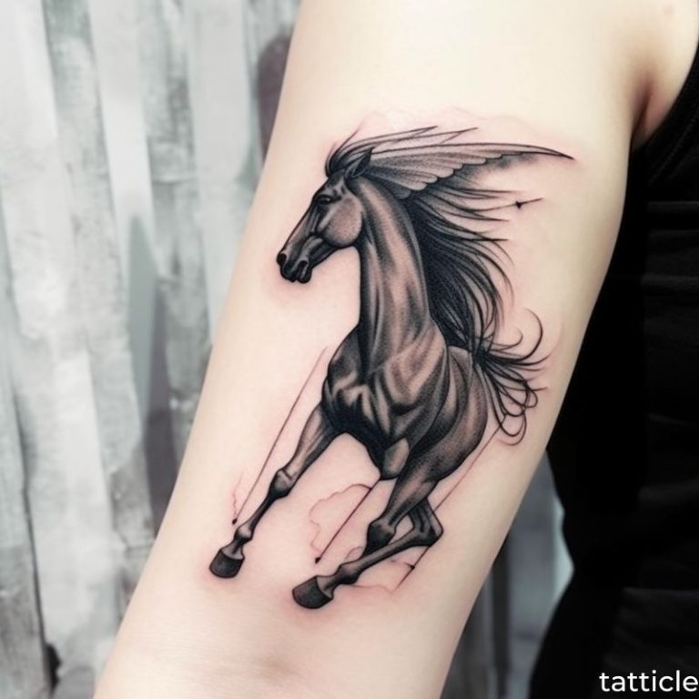 Pegasus Tattoo Meaning and Symbolism Tatticle