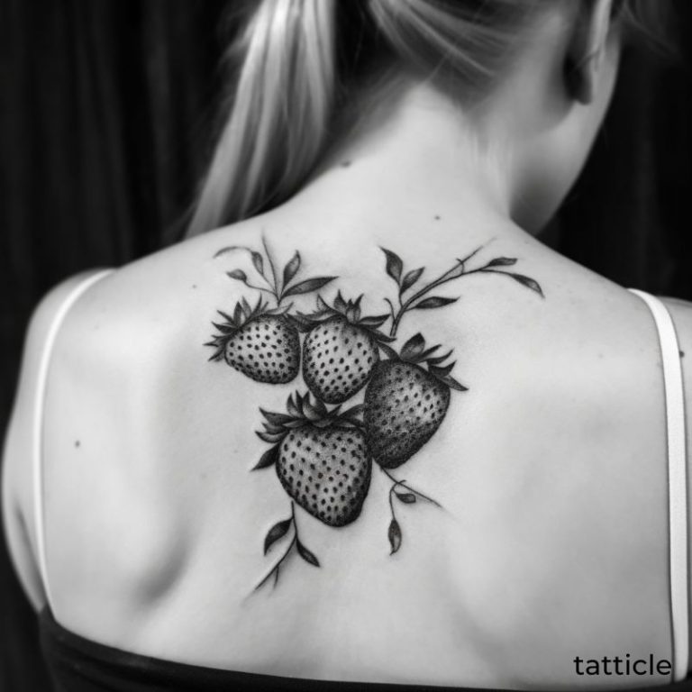 Strawberry Tattoo Meaning and Symbolism - Tatticle