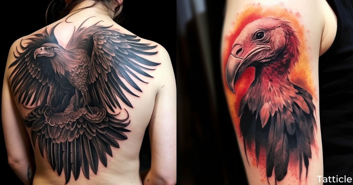 Vulture Tattoo - Visions Tattoo and Piercing