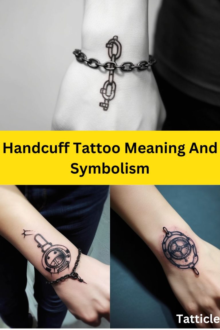 Handcuff Tattoo Meaning and Symbolism Tatticle