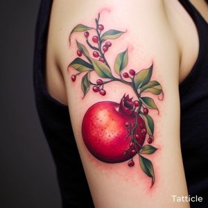 Pomegranate Tattoo Meaning and Symbolism - Tatticle