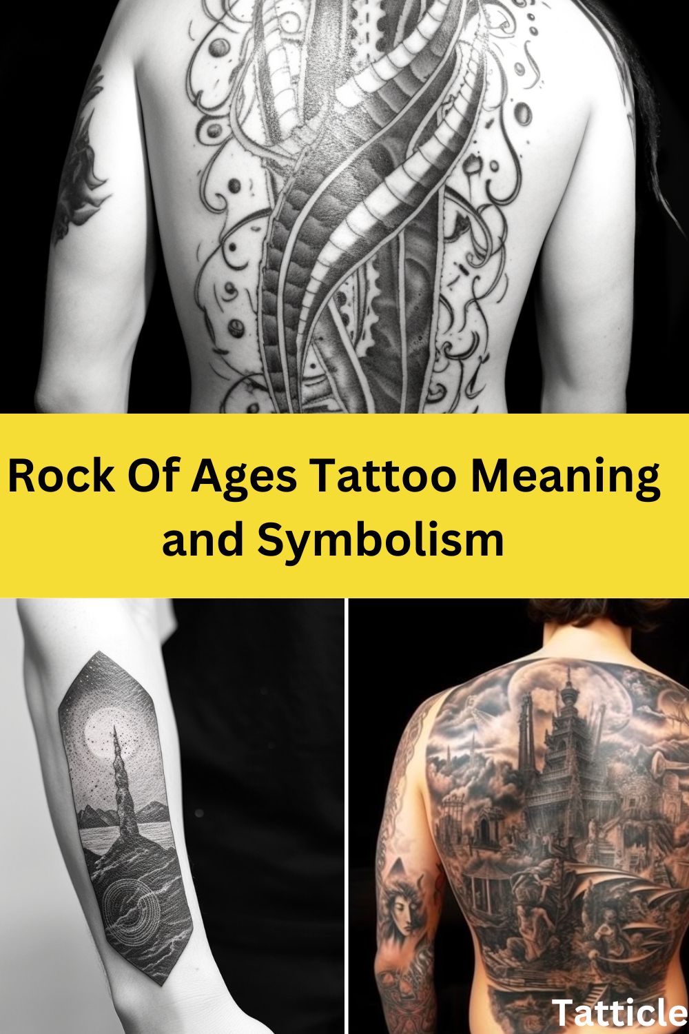 Rock Of Ages Tattoo Meaning and Symbolism Tatticle