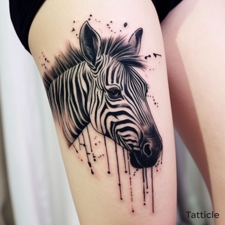 Zebra Tattoo Meaning and Symbolism Tatticle
