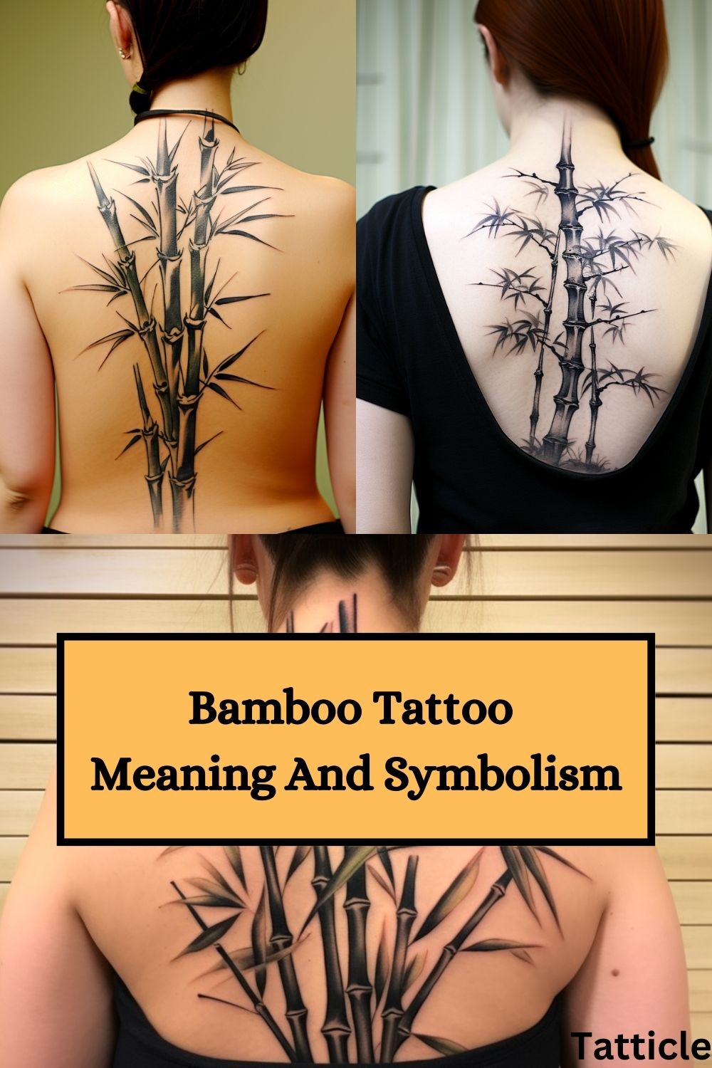 Bamboo Tattoo Meaning and Symbolism Tatticle