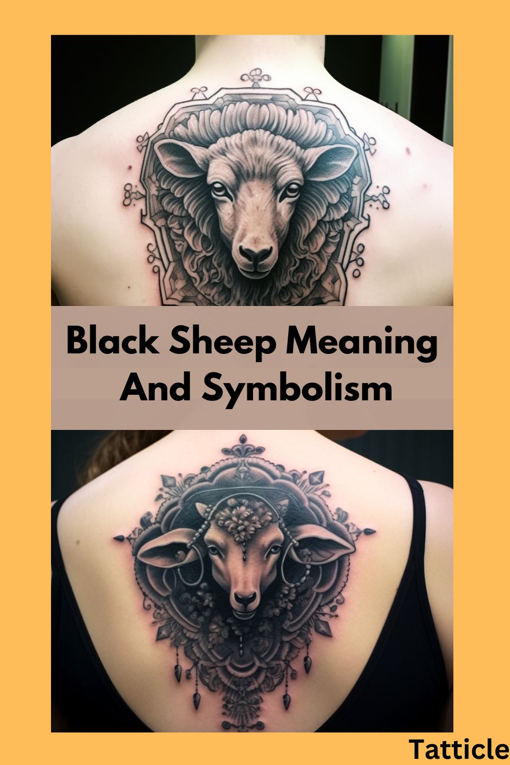 Black Sheep Tattoo Meaning and Symbolism Tatticle