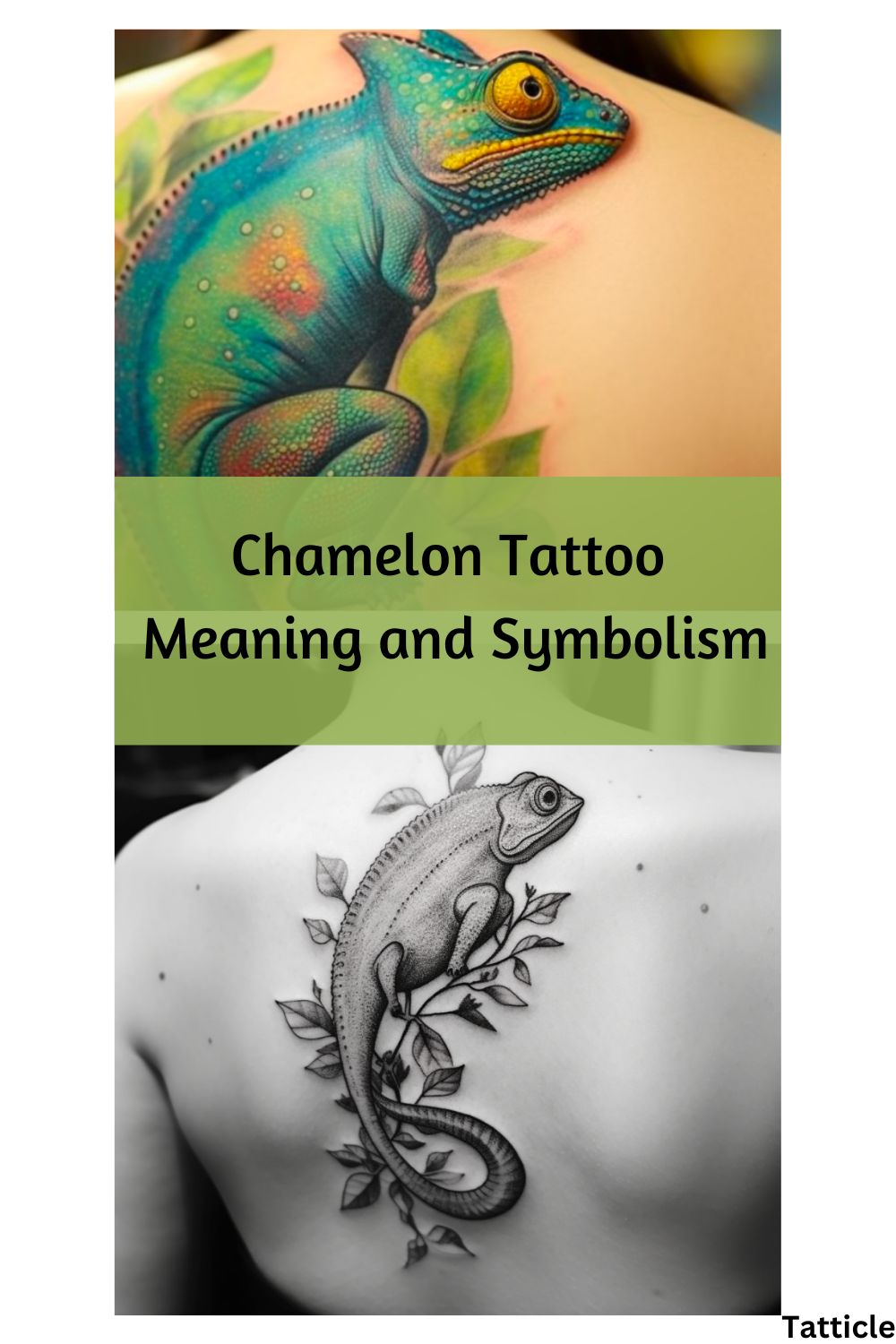 Chameleon Tattoo Meaning and Symbolism - Tatticle