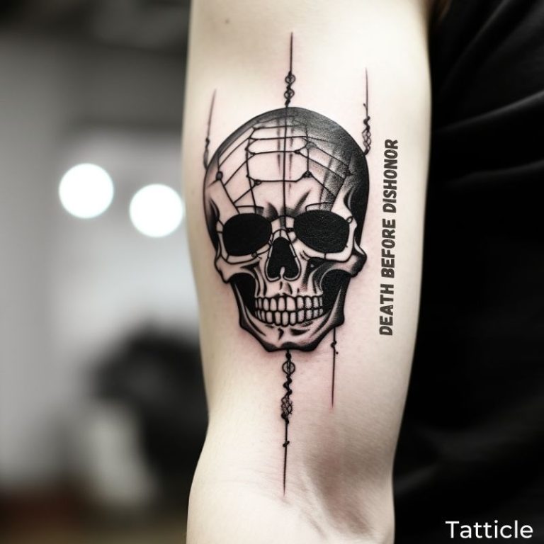 Death Before Dishonor Tattoo Meaning and Symbolism Tatticle