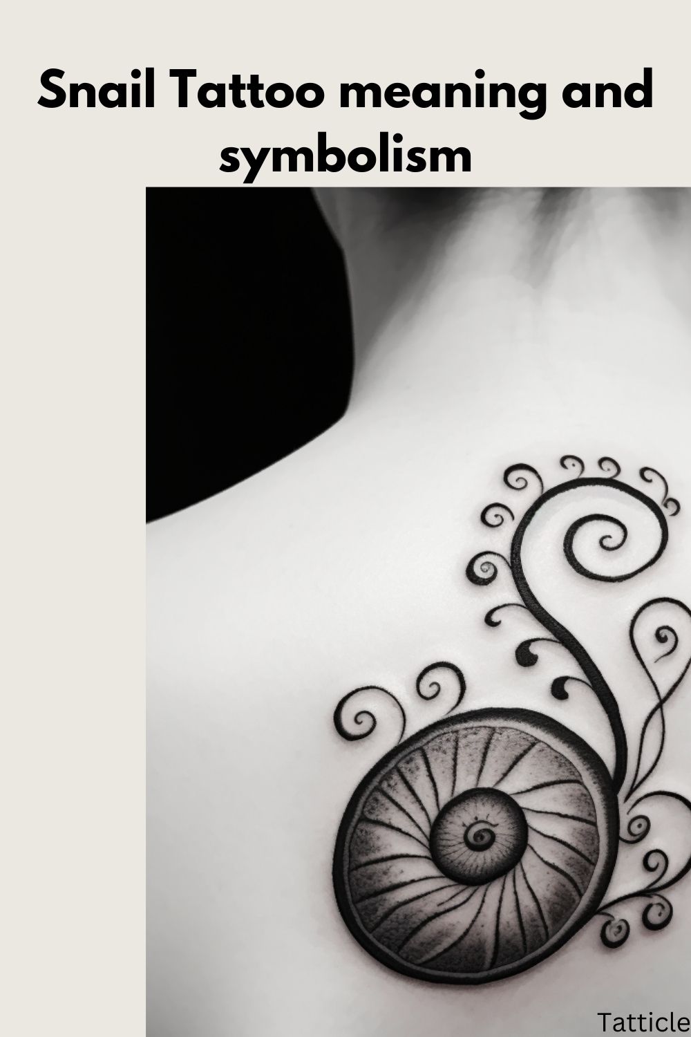 Snail Tattoo Meaning and Symbolism Tatticle