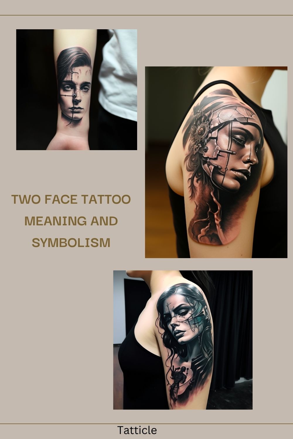 TwoFace Tattoo Meaning and Symbolism Tatticle