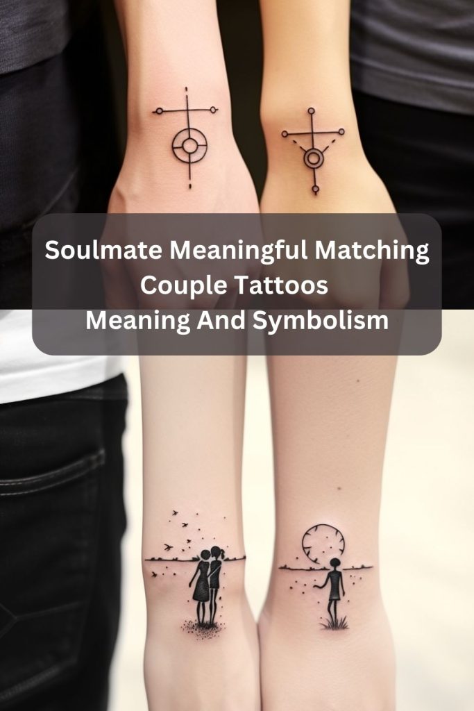 soulmate matching pair tattoo meaning and symbolism