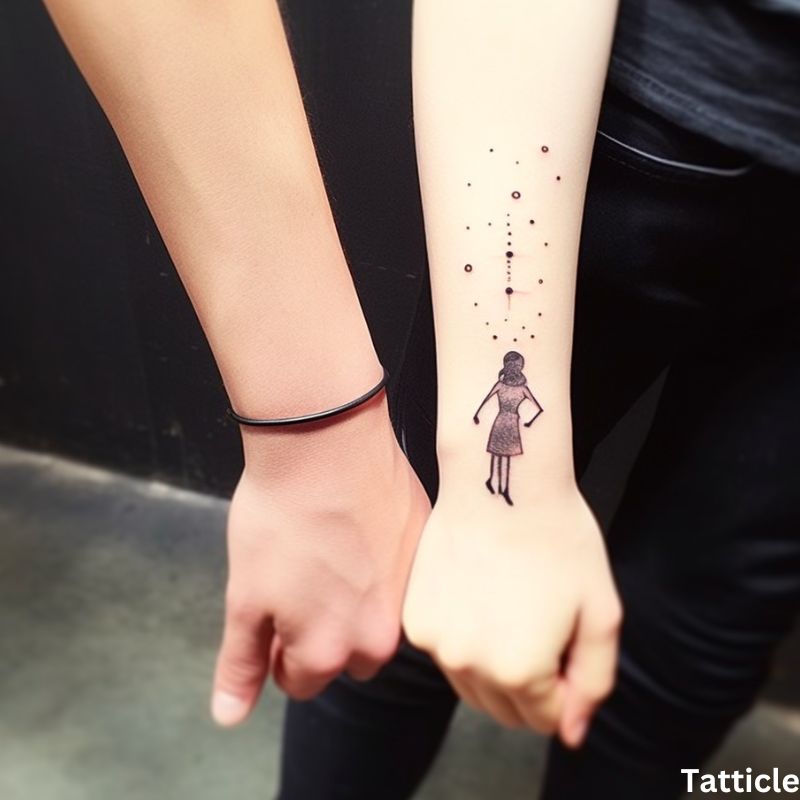We are in love with these Disney-themed couple tattoos