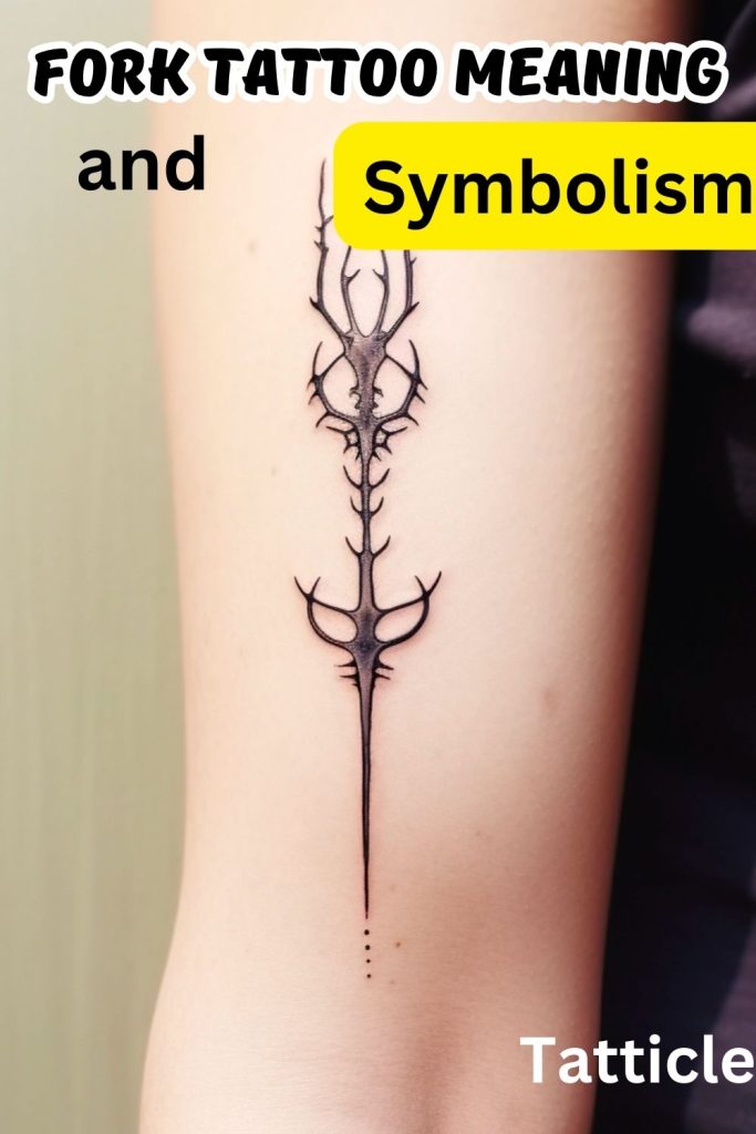 Fork Tattoo Meaning and Symbolism