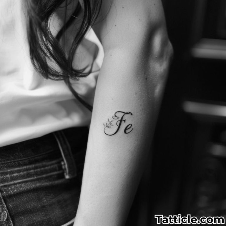 Fe Tattoo Meaning: Uncover Symbolism & Secrets of Faith Ink - Tatticle