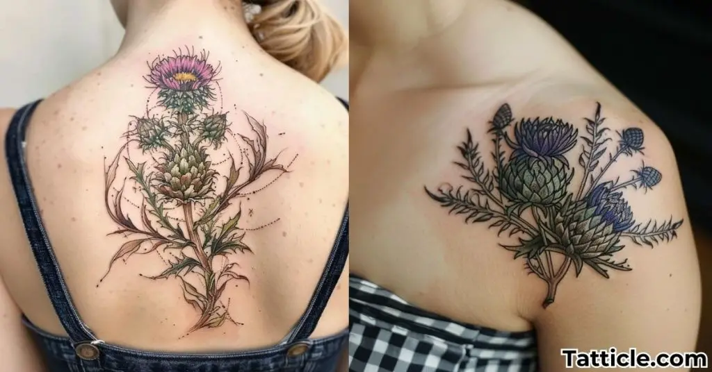 thistle tattoo meaning