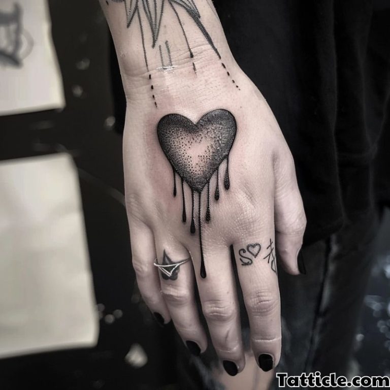 Unveiling the Deep Meaning of Crying Heart Tattoos: More than Just Ink ...