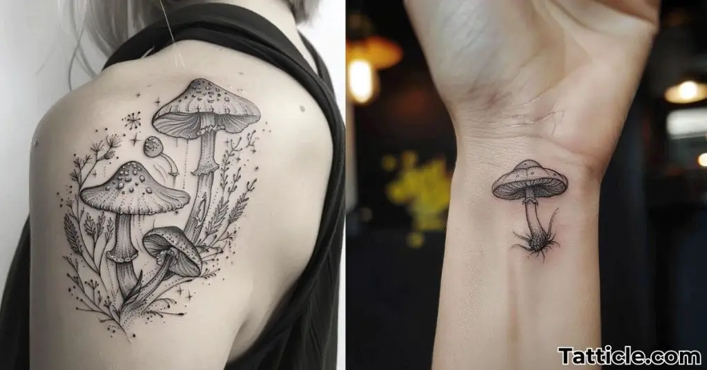 mushroom tattoo meaning