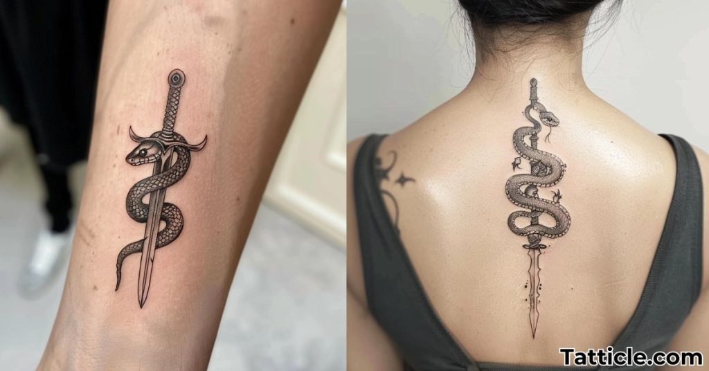 snake and dagger tattoo meaning
