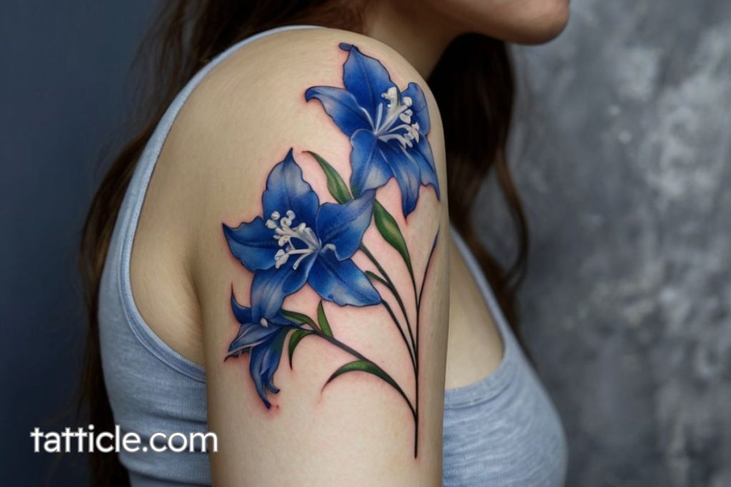 Delphinium Tattoo Meaning: Discover the Hidden Symbolism Behind This Elegant Ink