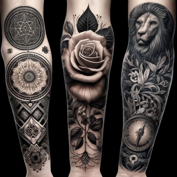 arm tattoo custom design 1