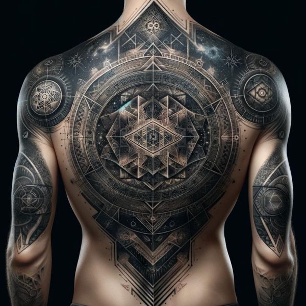 Back Tattoos Custom Design Service (Full-Back)