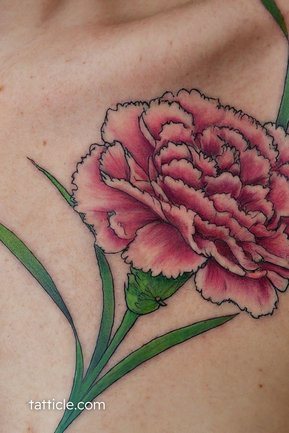 Carnation Tattoo Meaning: Discover Deep Symbolism and Inspiring Ideas ...