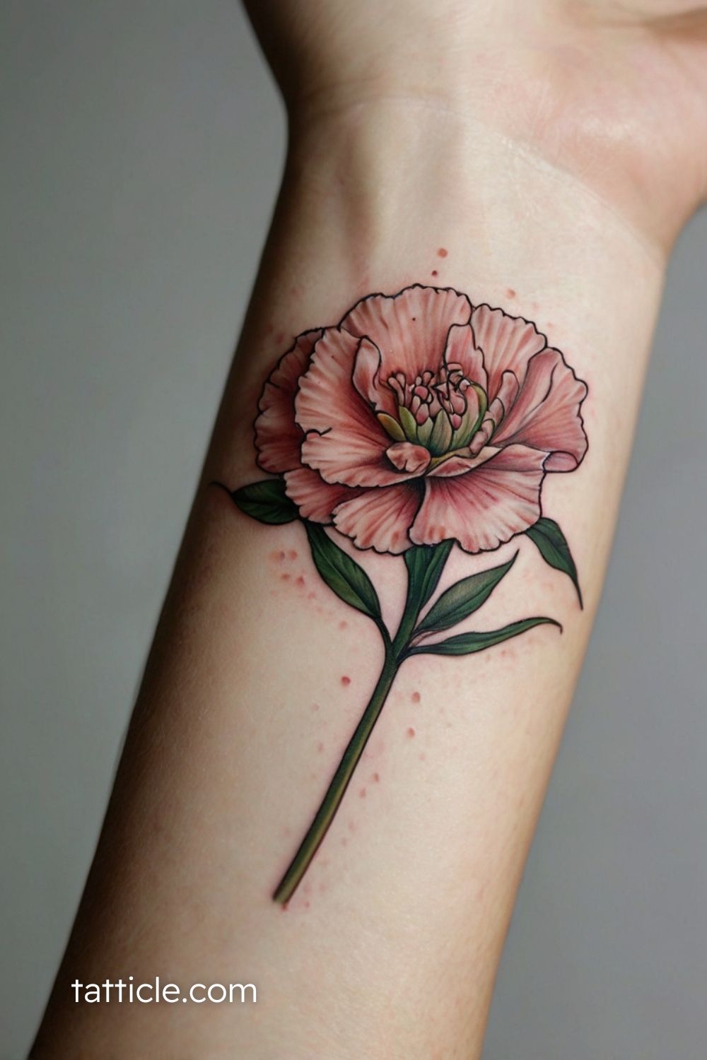 Carnation Tattoo Meaning: Discover Deep Symbolism and Inspiring Ideas ...
