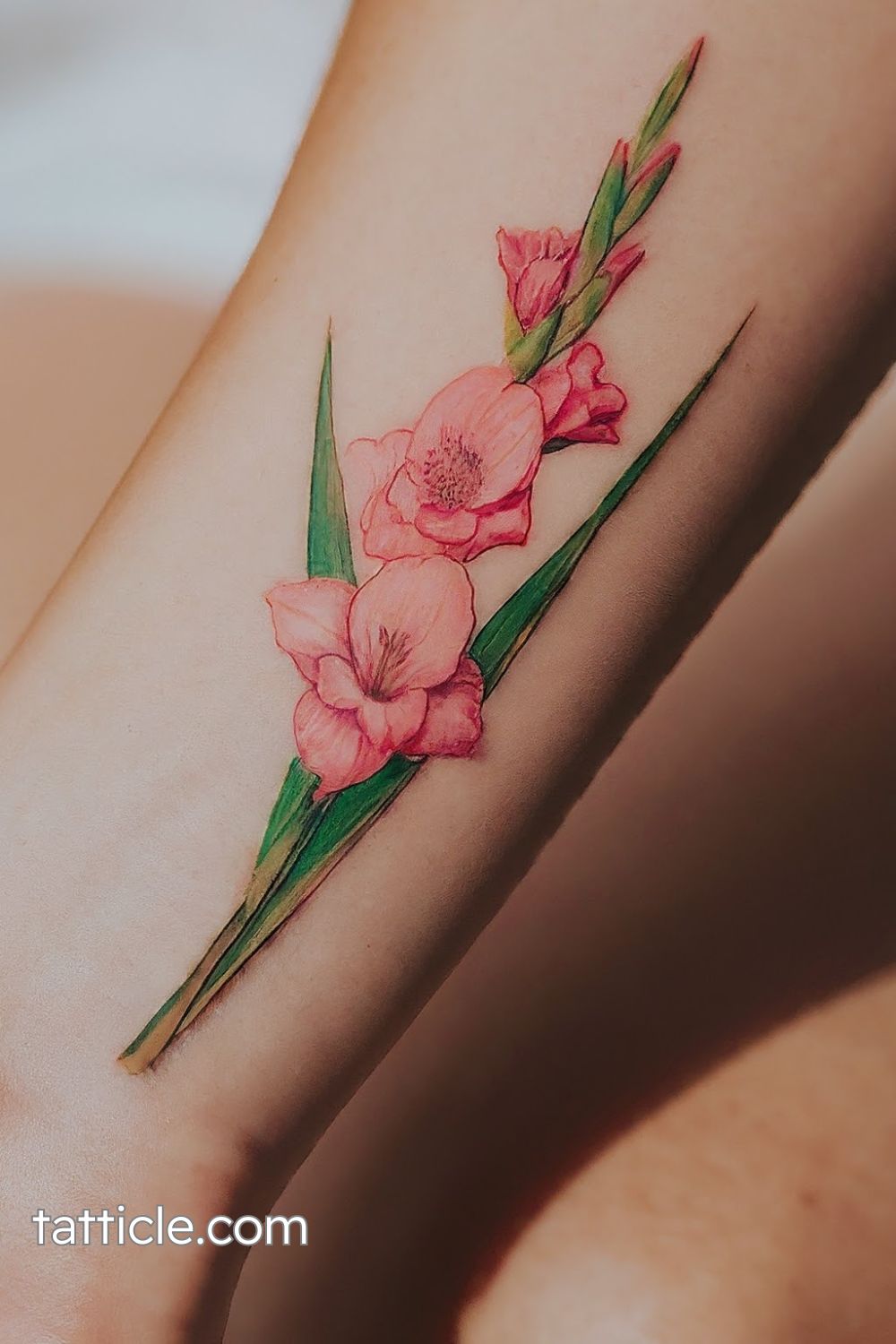 Gladiolus Tattoo Meaning: Stunning Ideas You Need to See Before Getting ...