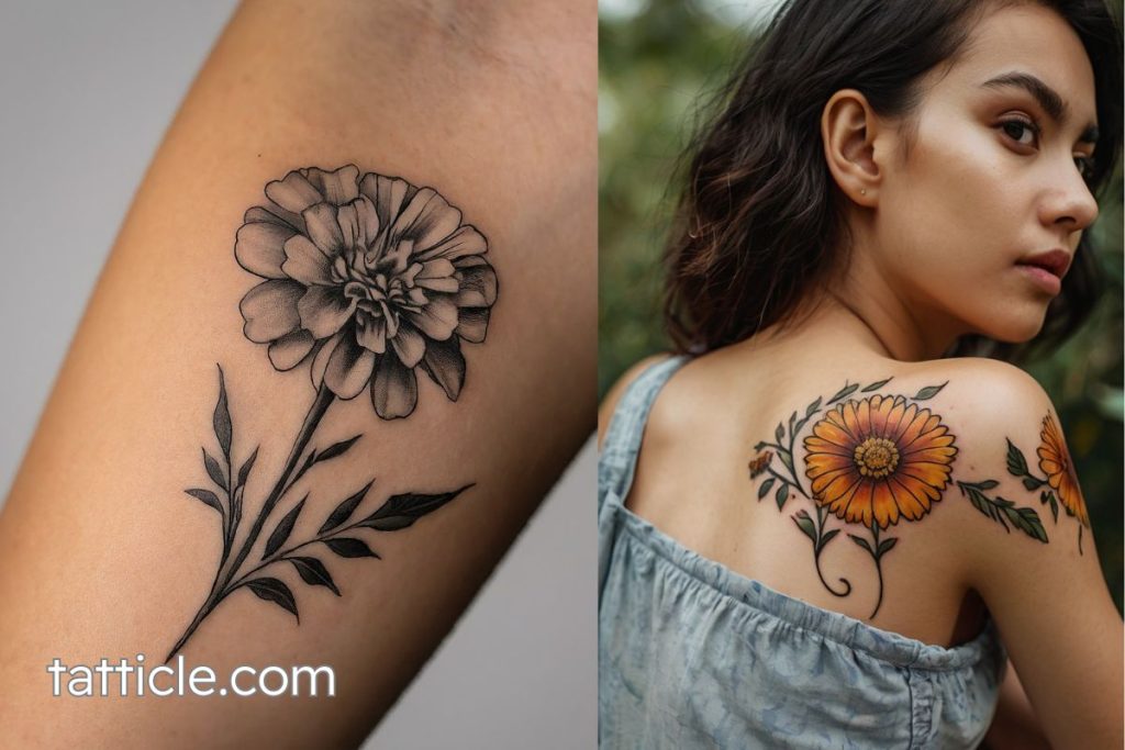 Marigold Tattoo Meaning: Discover Creative and Emotional Ideas You Need to See