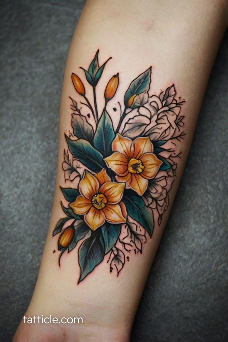 Narcissus Tattoo Meaning: Unique Ideas and Symbolic Designs You Need to ...