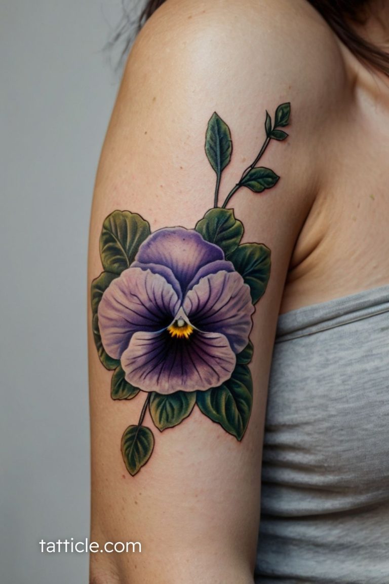 Pansy Tattoo Meaning: Unique Ideas and Inspirations You Need to See ...