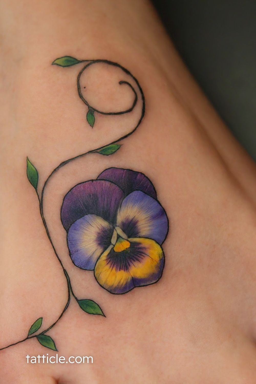Pansy Tattoo Meaning: Unique Ideas and Inspirations You Need to See ...