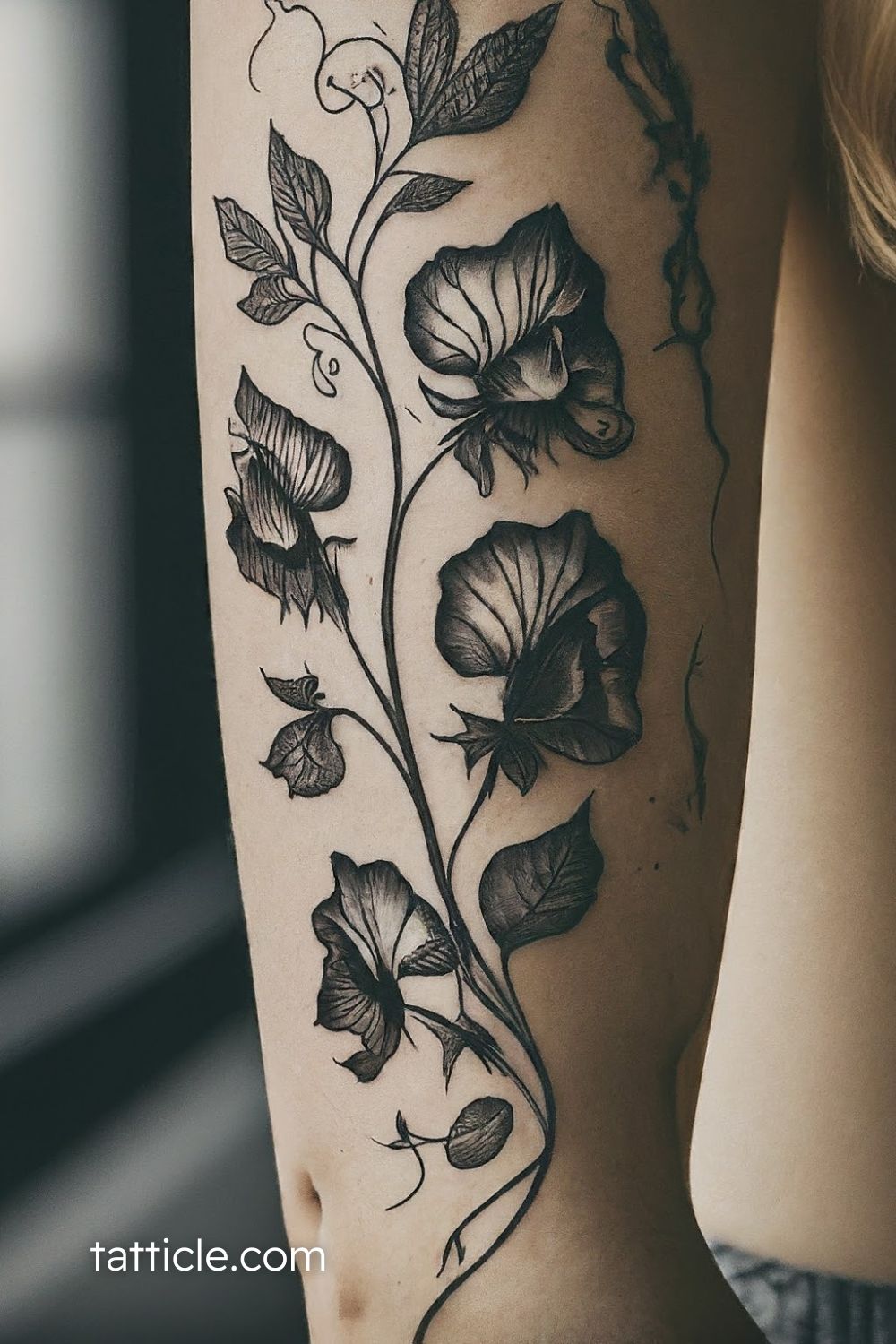 Sweet Pea Tattoo Meaning: Top Ideas That Will Blow Your Mind - Tatticle