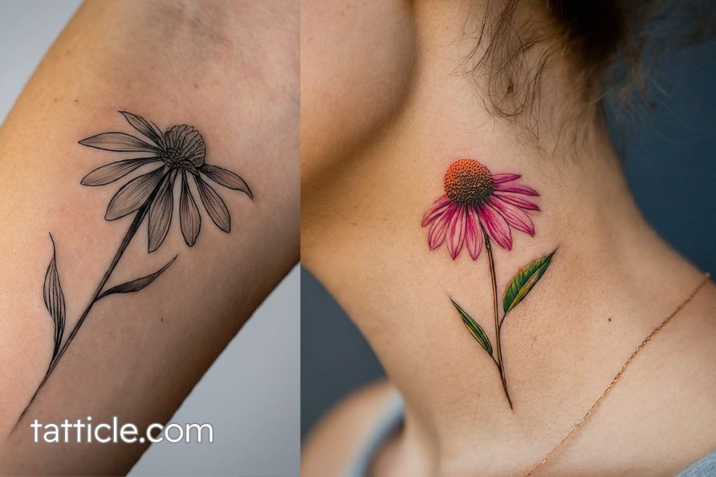 Coneflower tattoo meaning