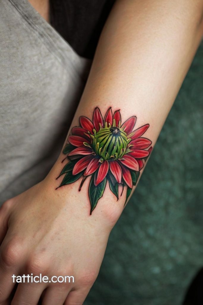 bee balm tattoo 