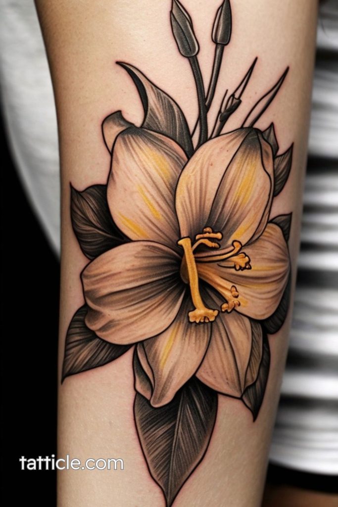 daffodil tattoo for first timers