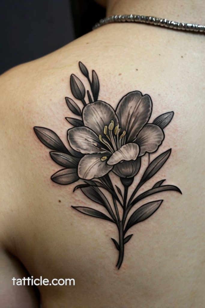 freesia flower tattoo meaning