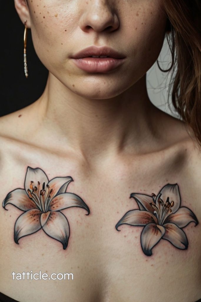 lily tattoo