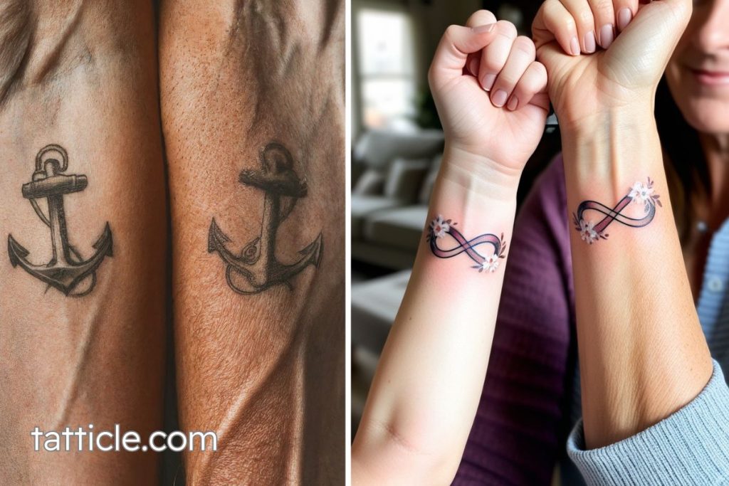 Matching Tattoos: 10 Stunning Ideas & Designs That Will Make You Want One Now