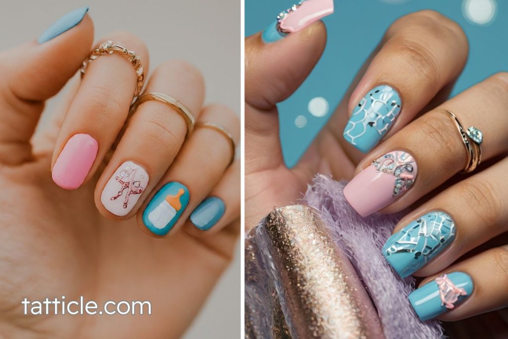 Gender Reveal Nails Ideas: Stunning Designs That Will Surprise Everyone