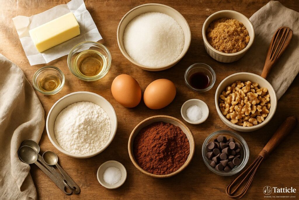 brownie recipe Ingredient